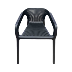 Shinning Casual Plastic Chair Black