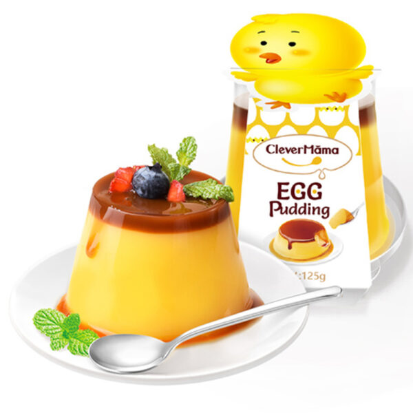 Clevermama Egg Custard 125G