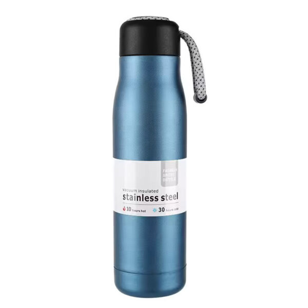 VACUUM WATER BOTTLE STAINLESS STEEL PLAIN 550ML (Z-30/24)