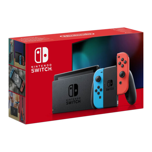 Nintendo Switch Console - Red/Blue (JPN) W/Extended Battery Life