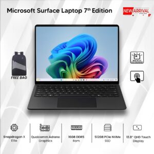 Microsoft Surface Copilot + Snapgragon X Elite 12-Core 7th Gen 512GB SSD 16GB 13.8" TS Black Laptop